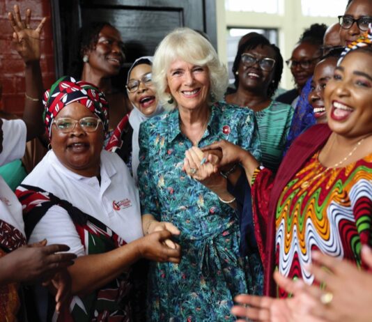 Her Majesty The Queen to Celebrate International Women’s Day Queen Camilla visits the Situation Room in Mombasa County to meet staff, volunteers and survivors of sexual and gender-based violence, and to learn how the survivors are supported whilst sharing her own insights from working in this area, on day four of a State Visit to Kenya, November 3, 2023.