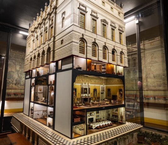 The Queen to Host a Reception for Contributors to the New Miniature Library Collection Queen Mary’s Dolls’ House. Image Credit: Royal Collection Trust/© His Majesty King Charles III 2024