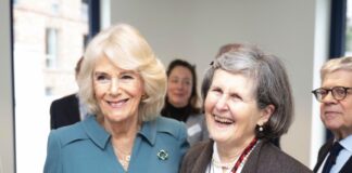 The Queen to Host Reception to Mark the Results of The Queen’s Reading Room Study Queen Camilla with Viscountess Marcia Blakenham during her visit to London's Royal Free Hospital to officially open Maggie's Royal Free, a new cancer support centre at the hospital. January 31, 2024.