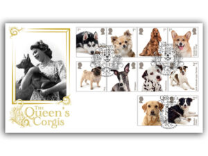 Queen's Corgis First Day Cover BC738