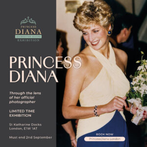 Princess Diana’s Life and Legacy Unveiled through Iconic Photos at the London debut of Princess Diana: Accredited Access Exhibition