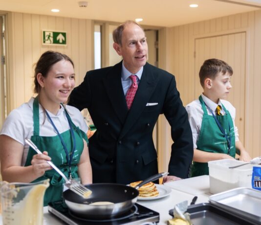 The Duke of Edinburgh Visits Oxfordshire Charity Transforming Rural Community Services The Duke of Edinburgh visits Oxfordshire Charity transforming Rural Community Services, Feb 2025. Image credit Stefanie Calleja-Gera