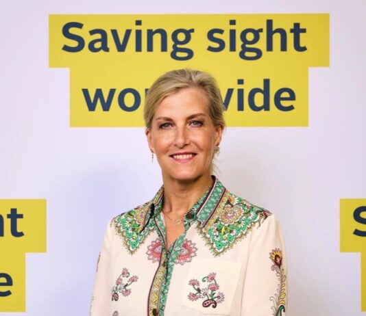 The Duchess of Edinburgh Joins Orbis at Battersea Power Station Her Royal Highness The Duchess of Edinburgh, attended the third annual Orbis Visionaries reception at Battersea Power Station. May 2025. Credit: Orbis Charitable Trust