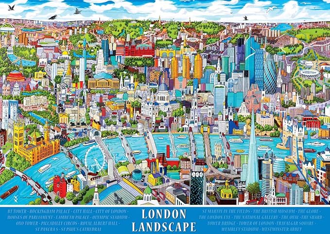 London Landscape - 1000 Piece Puzzle