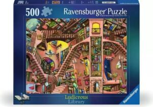 The Ludicrous Library - 500 Piece Puzzle