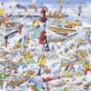 Mike Jupp I Love Boats - 1000 Piece Puzzle