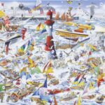 Mike Jupp I Love Boats – 1000 Piece Puzzle